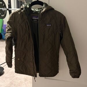 Patagonia Forest Green Quilted Jacket